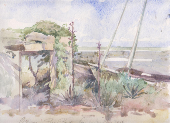 StoreGal/store/Watercolor/shed with ivy.jpg